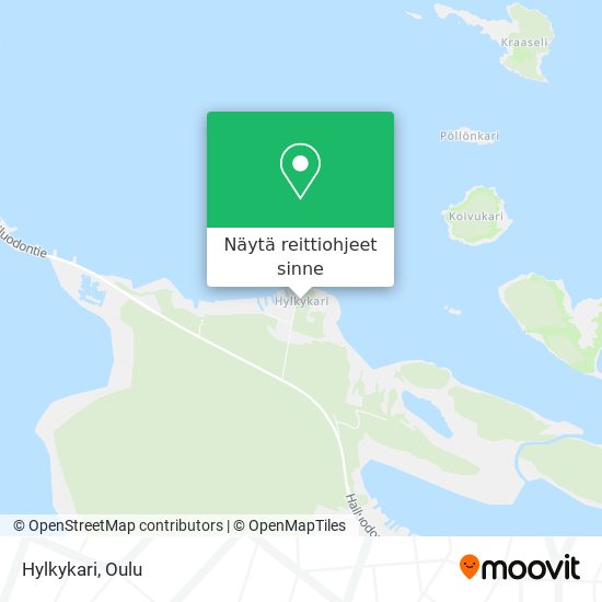 Kuinka päästä kohteeseen Hylkykari paikassa Oulunsalo kulkuvälineellä Bussi?