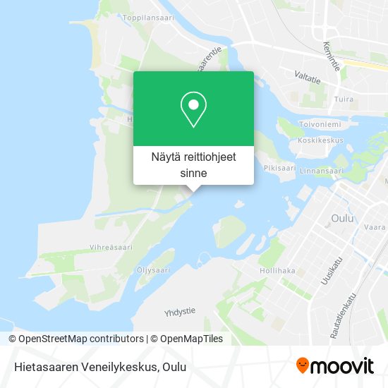 Hietasaaren Veneilykeskus kartta