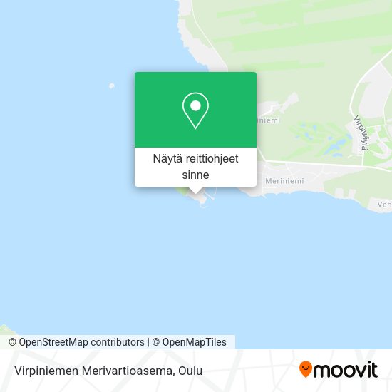 Virpiniemen Merivartioasema kartta