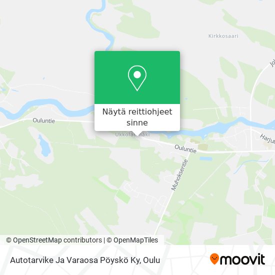 Autotarvike Ja Varaosa Pöyskö Ky kartta