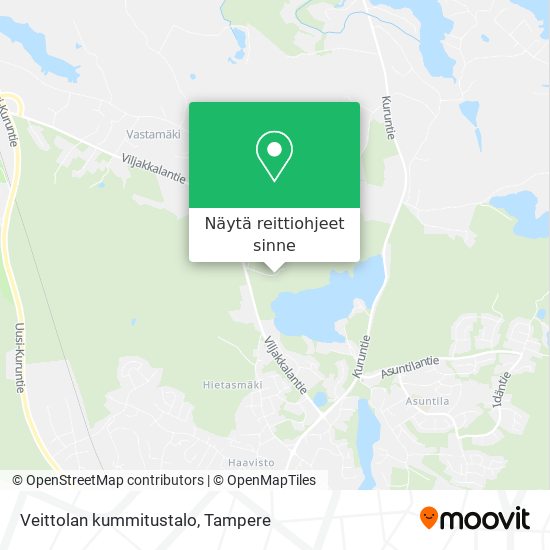 Veittolan kummitustalo kartta