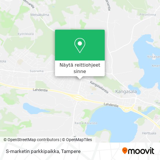 S-marketin parkkipaikka kartta