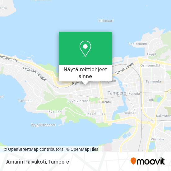 Amurin Päiväkoti kartta