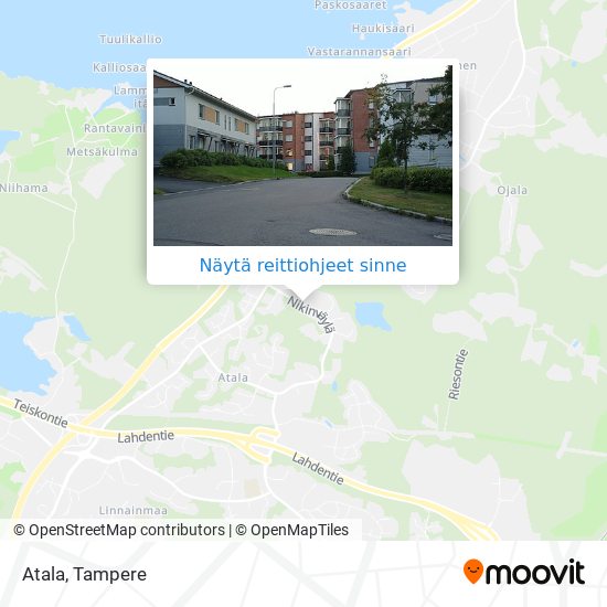 Kuinka päästä kohteeseen Atala paikassa Tampere kulkuvälineellä Bussi tai  Raitiovaunu?