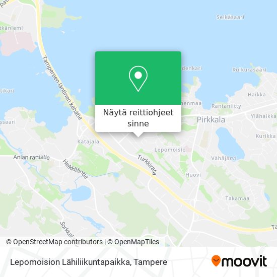 Lepomoision Lähiliikuntapaikka kartta