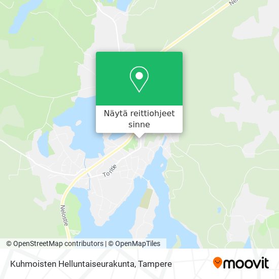 Kuhmoisten Helluntaiseurakunta kartta