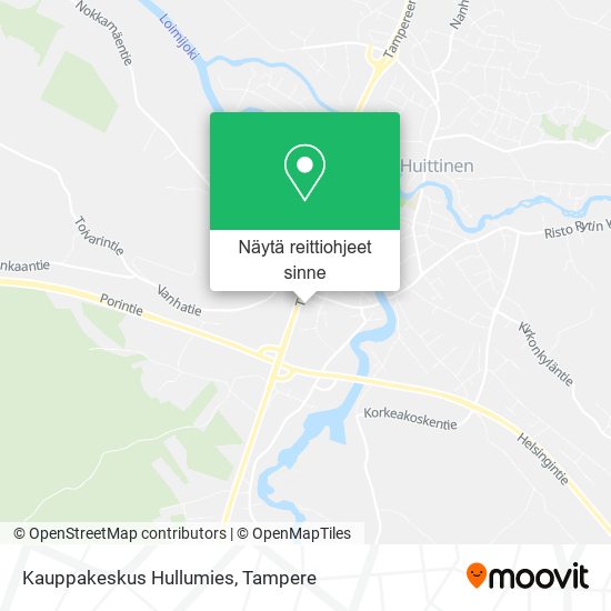 Kauppakeskus Hullumies kartta