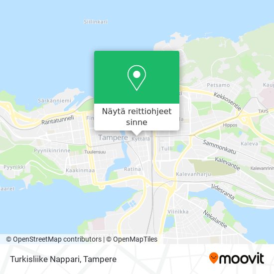 Turkisliike Nappari kartta