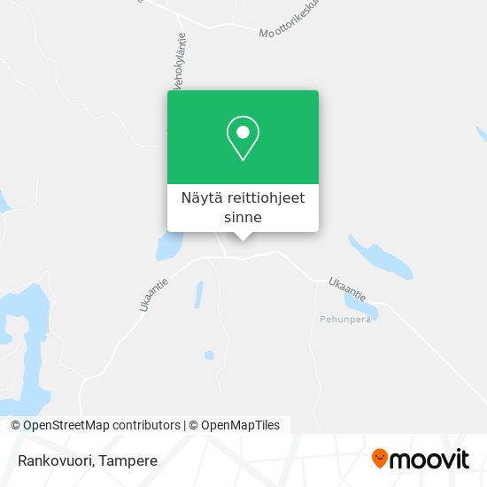 Rankovuori kartta