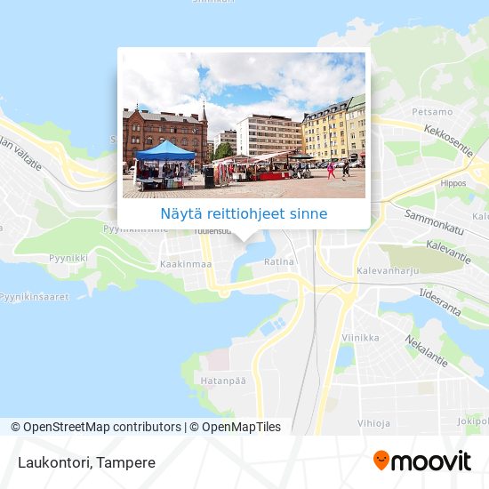 Kuinka päästä kohteeseen Laukontori paikassa Tampere kulkuvälineellä Bussi,  Raitiovaunu tai Juna?