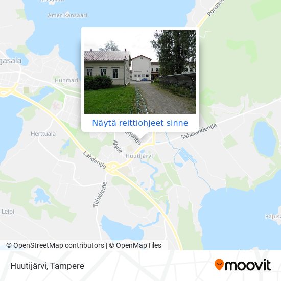 Kuinka päästä kohteeseen Huutijärvi paikassa Kangasala kulkuvälineellä  Bussi?