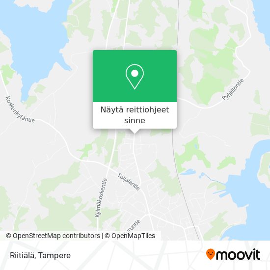 Riitiälä kartta