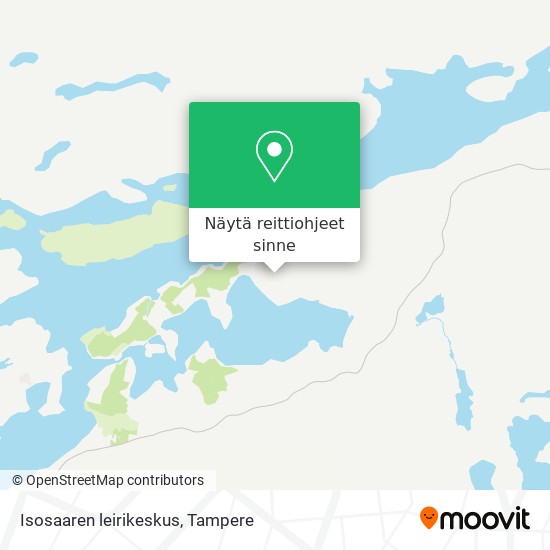 Kuinka päästä kohteeseen Isosaaren leirikeskus paikassa Tampere  kulkuvälineellä Bussi?