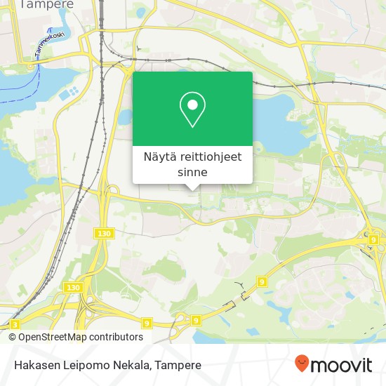 Kuinka päästä kohteeseen Hakasen Leipomo Nekala paikassa Tampere  kulkuvälineellä Bussi?