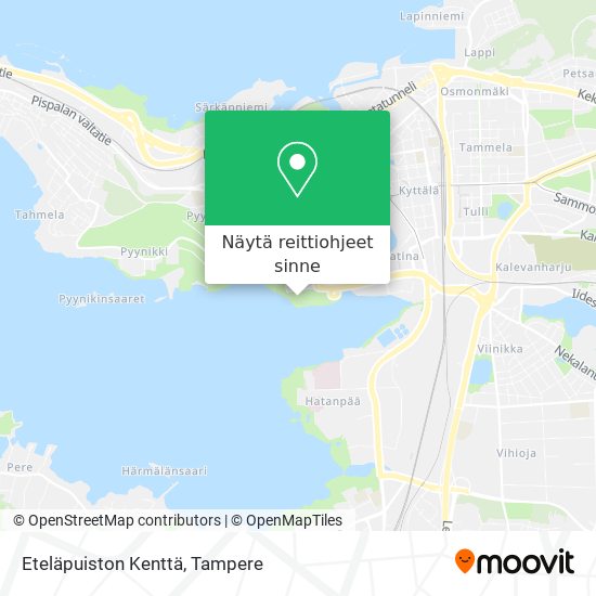 Eteläpuiston Kenttä kartta