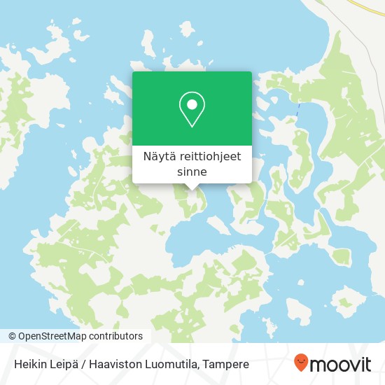 Heikin Leipä / Haaviston Luomutila kartta