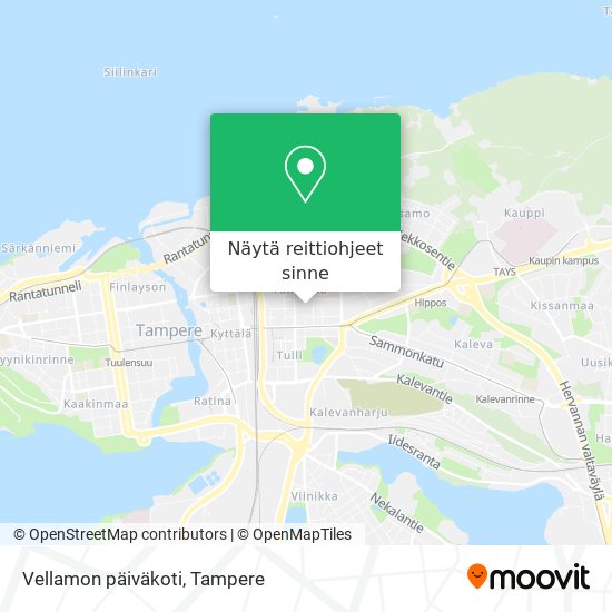 Vellamon päiväkoti kartta