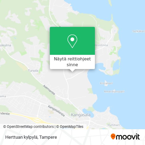 Herttuan kylpylä kartta