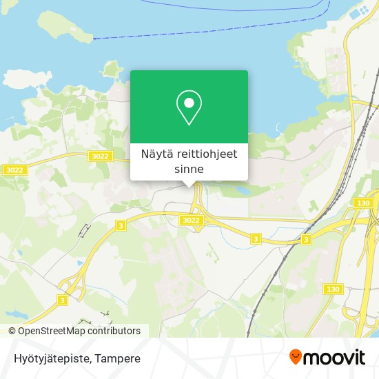 Hyötyjätepiste kartta