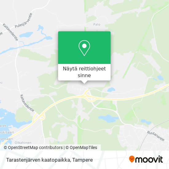 Tarastenjärven kaatopaikka kartta