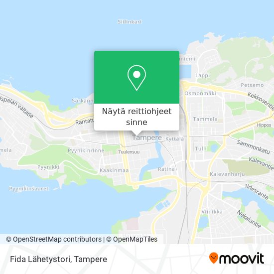 Fida Lähetystori kartta