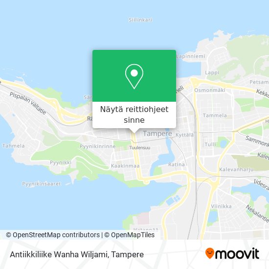 Antiikkiliike Wanha Wiljami kartta