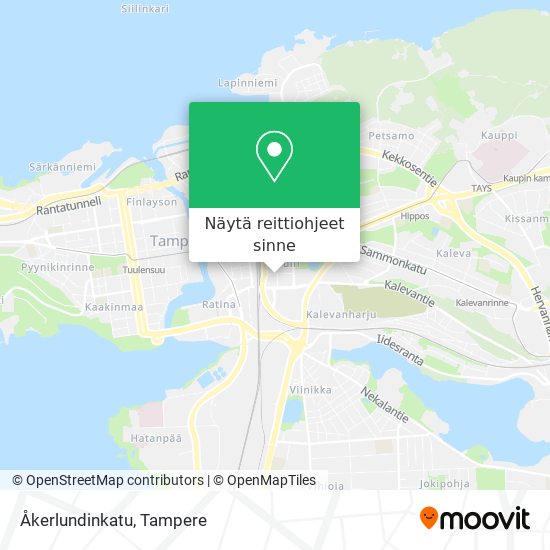 Åkerlundinkatu kartta