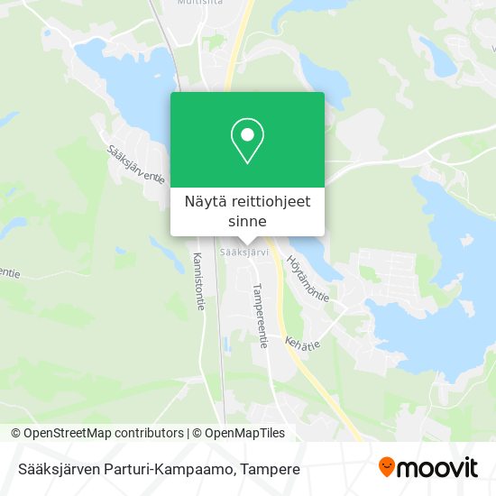 Sääksjärven Parturi-Kampaamo kartta