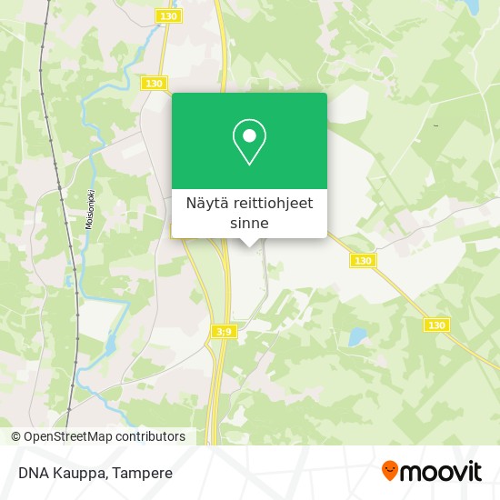 DNA Kauppa kartta