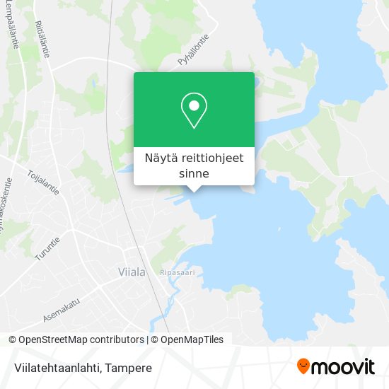 Viilatehtaanlahti kartta