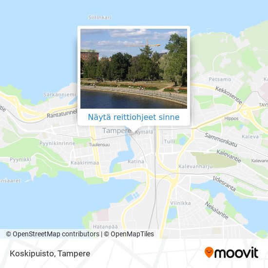 Kuinka päästä kohteeseen Koskipuisto paikassa Tampere kulkuvälineellä Bussi?