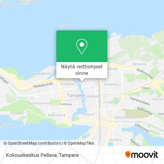 Kokouskeskus Pellava kartta