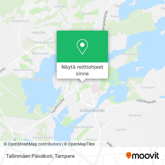 Tallinmäen Päiväkoti kartta