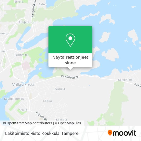 Lakitoimisto Risto Koukkula kartta