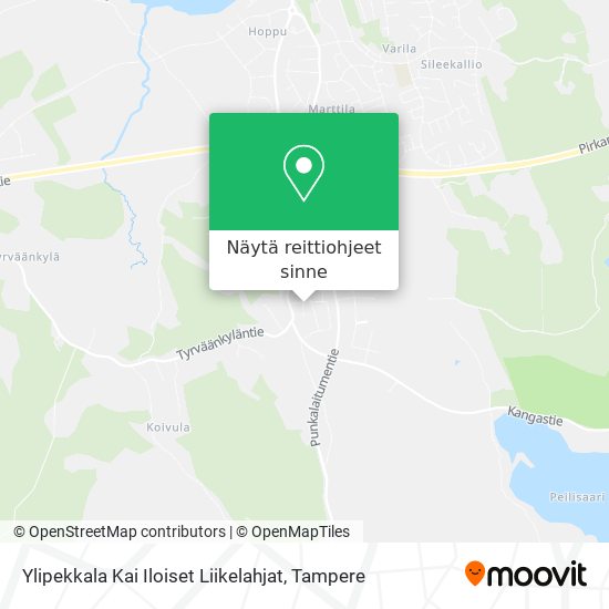 Ylipekkala Kai Iloiset Liikelahjat kartta