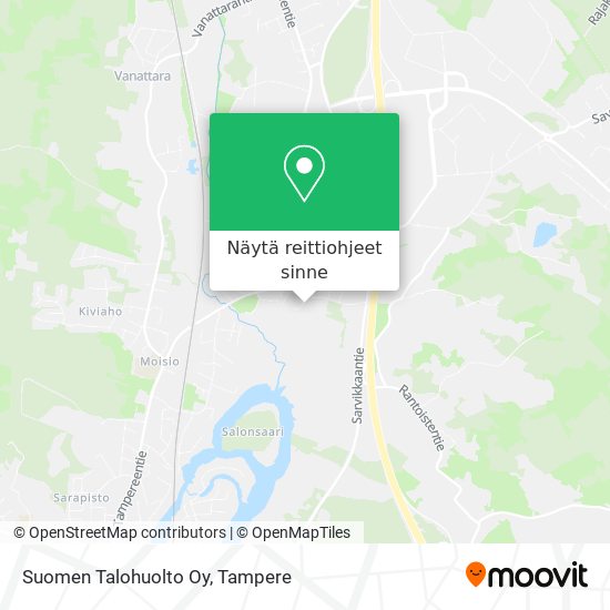 Suomen Talohuolto Oy kartta