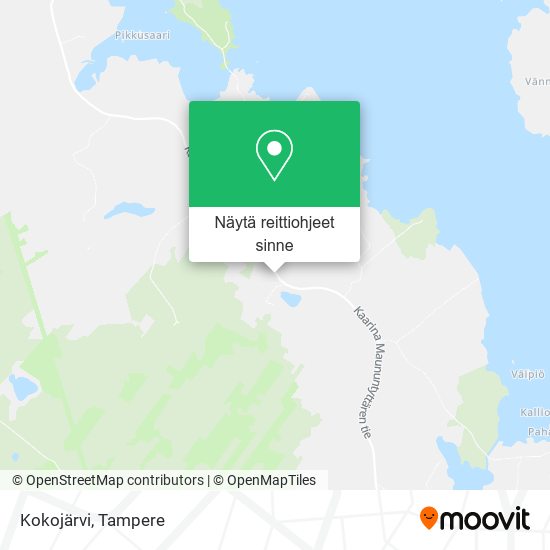 Kokojärvi kartta