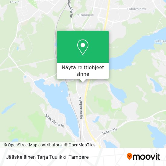 Jääskeläinen Tarja Tuulikki kartta