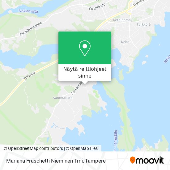 Mariana Fraschetti Nieminen Tmi kartta