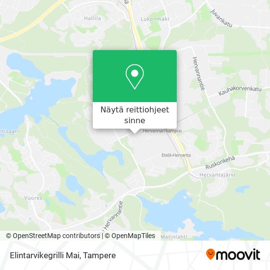 Elintarvikegrilli Mai kartta