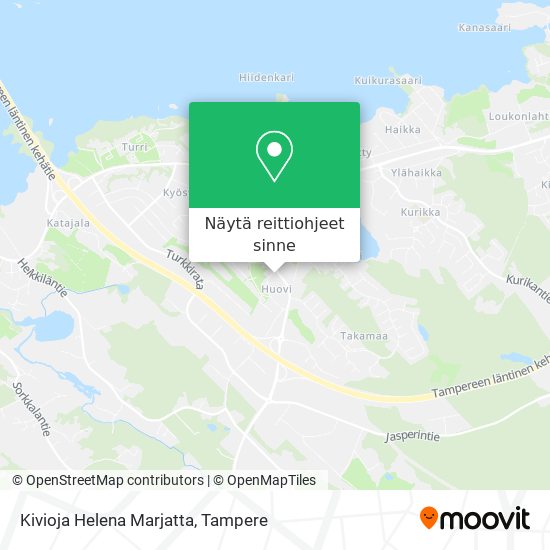 Kivioja Helena Marjatta kartta