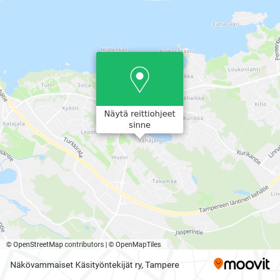 Näkövammaiset Käsityöntekijät ry kartta