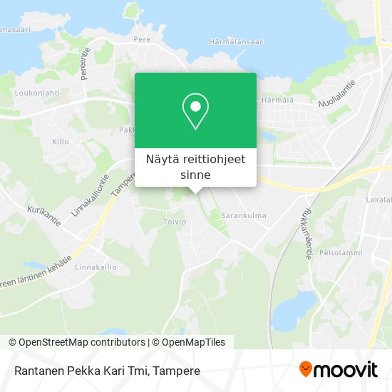 Rantanen Pekka Kari Tmi kartta