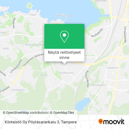 Kiinteistö Oy Pöytäsarankatu 3 kartta