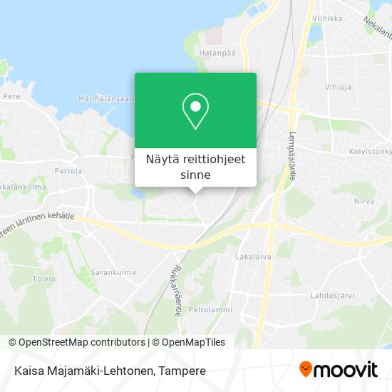 Kaisa Majamäki-Lehtonen kartta