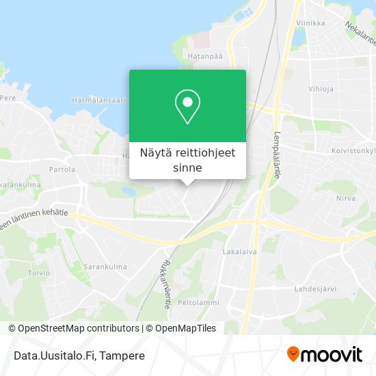 Data.Uusitalo.Fi kartta