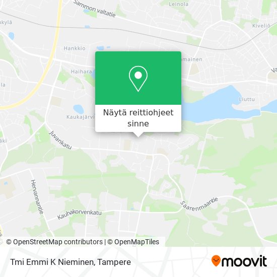 Tmi Emmi K Nieminen kartta