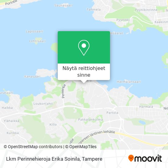 Lkm Perinnehieroja Erika Soinila kartta
