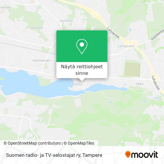 Suomen radio- ja TV-selostajat ry kartta