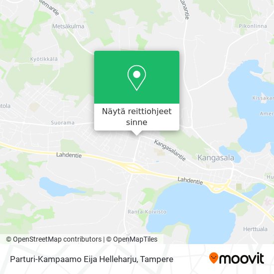 Parturi-Kampaamo Eija Helleharju kartta
